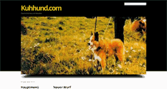 Desktop Screenshot of kuhhund.com